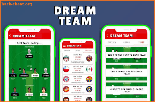 Dream Team 11: IPL Prediction screenshot