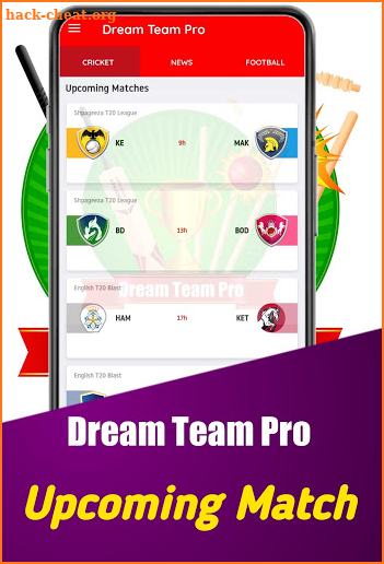 Dream Team Pro - Dream 11 Cricket Prediction Tips screenshot