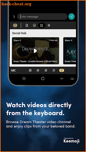 Dream Theater Keyboard screenshot