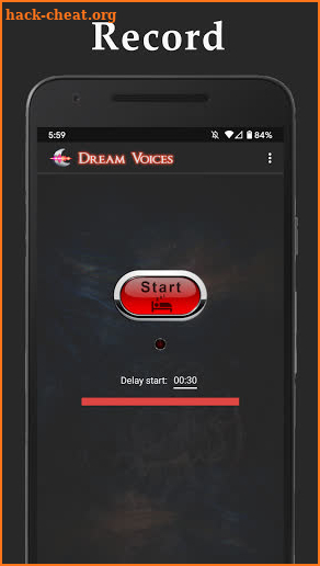 Dream Voices - A sleep talk recorder screenshot