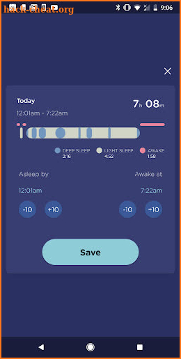 DreamOn Sleep screenshot