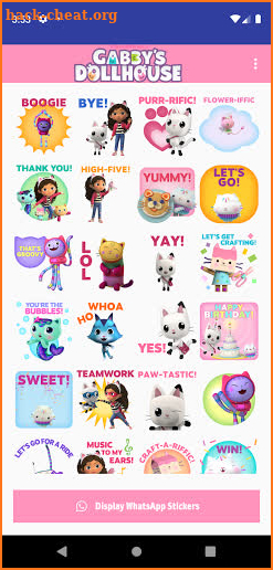Dreamworks Gabby's Dollhouse Stickers screenshot