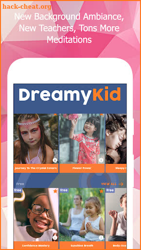 DreamyKid: The Meditation App Just For Kids screenshot
