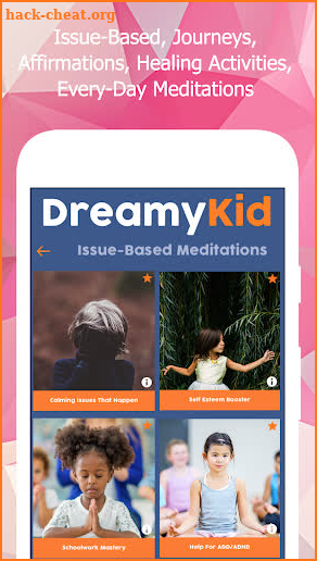 DreamyKid: The Meditation App Just For Kids screenshot