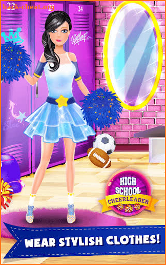Dress up Games for Girls - Cheerleader Edition screenshot