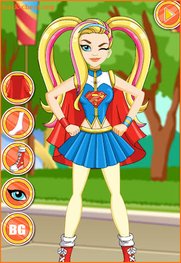 Dress Up Super Girls screenshot