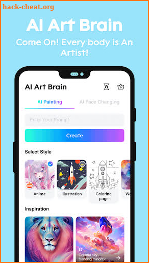 Drewon - AI Art Brain screenshot