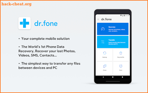 dr.fone - Recovery & Transfer wirelessly & Backup screenshot