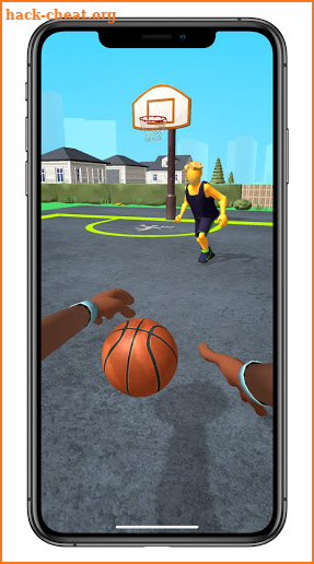 Dribble Hoops Basketball !! screenshot