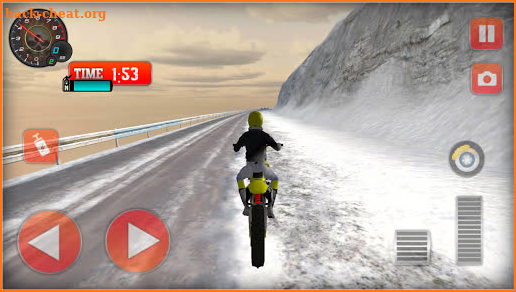 Drift Bike Racing - Snow Mountain Race 2019 screenshot