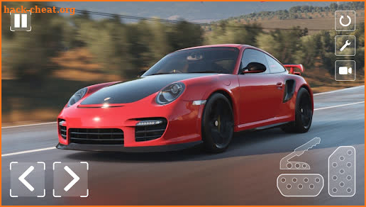 Drift Car Porsche Carrera 911 screenshot