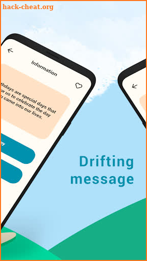 Drifting message screenshot
