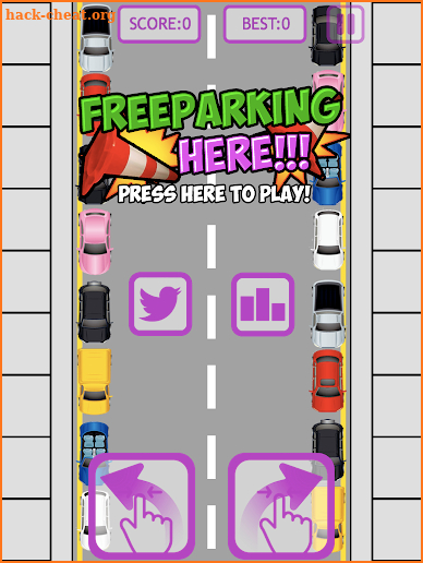 Drifting parallel parking screenshot