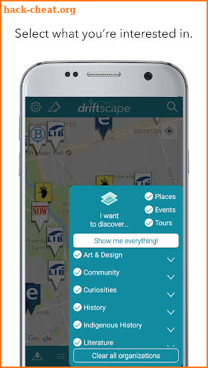 Driftscape - Local Guide screenshot