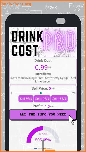 Drink Cost PRO screenshot