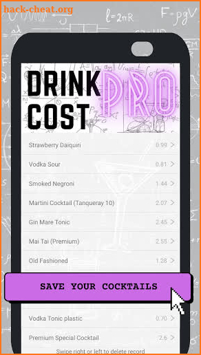 Drink Cost PRO screenshot