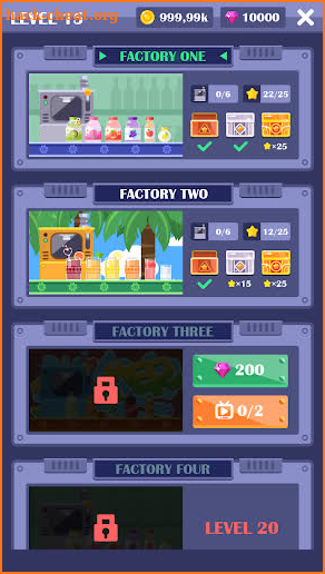 Drink Factory Idle Game screenshot