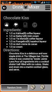 Drink Mixer FREE drink recipes screenshot