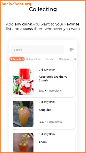 Drink Recipes Made Easy - Best 500+ drink recipes screenshot