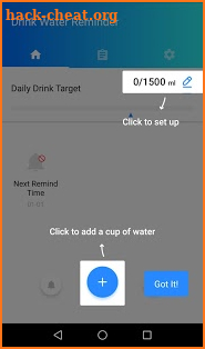 Drink Water Reminder screenshot