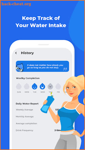 Drink Water Reminder - Drink Water Habit Tracker screenshot