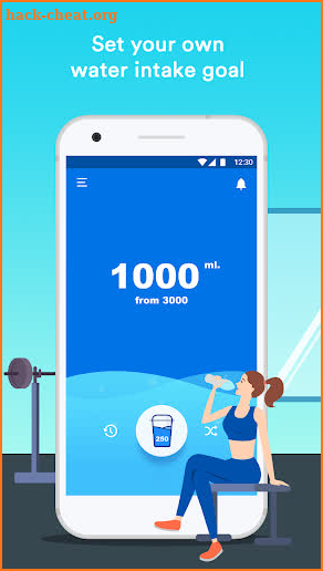 Drink Water Reminder - Water Tracker & Alarm screenshot