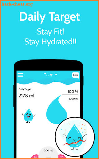 Drink Water: Water Intake Tracker and Reminder screenshot
