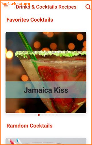 Drinks & Cocktails Recipes - Free screenshot