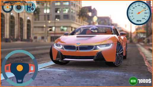 Drive BMW i8 Roadster - City Drift & Drag screenshot