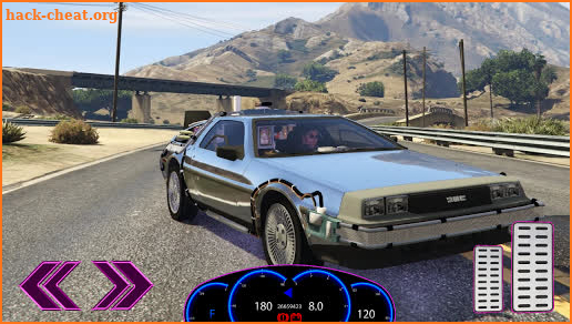 Drive Delorean - Futuristic Driving School 2020 screenshot