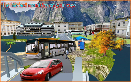 Drive Hill Station Bus Simulator screenshot