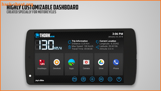 Drive Mode Dashboard screenshot