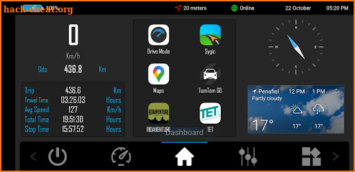Drive Mode Dashboard 2 screenshot