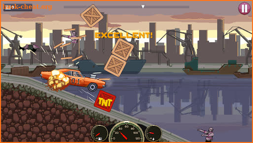 Drive or Die - Zombie Pixel Derby Racing screenshot
