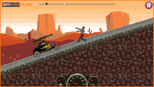 Drive or Die - Zombie Pixel Derby Racing screenshot