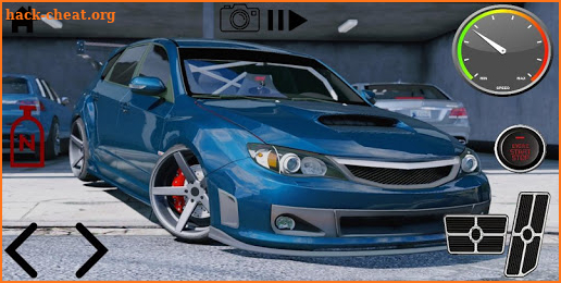 Drive Subaru Impreza STI Drift Simulator screenshot