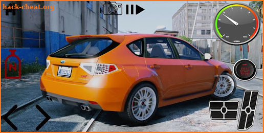 Drive Subaru Impreza STI Drift Simulator screenshot