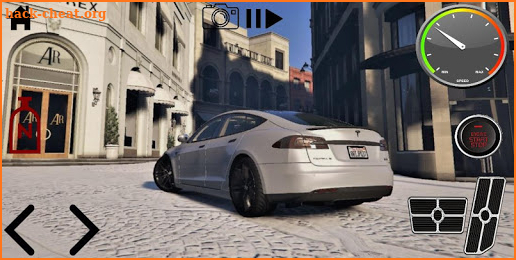 Drive Tesla S Drift Simulator screenshot