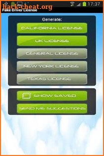 Driver License Generator Pro screenshot