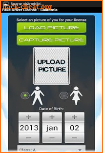 Driver License Generator Pro screenshot