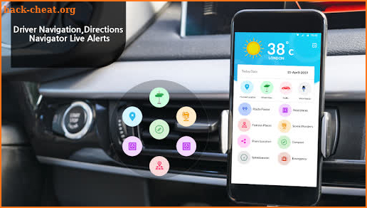 Driver Navigation,Directions Navigator Live Alerts screenshot