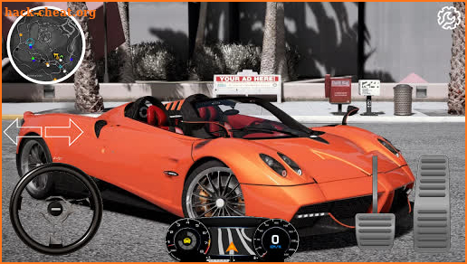 Driver Simulator: Pagani Huayra Roadster screenshot