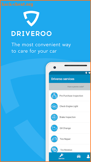 Driveroo Car Maintenance App screenshot