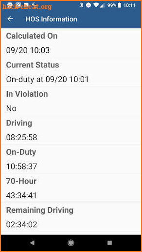 DriverTech Mobile screenshot