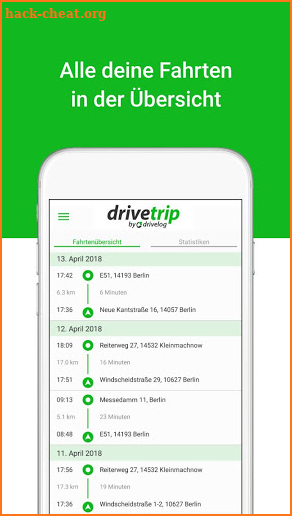 DriveTrip – Dein digitales Fahrtenbuch screenshot