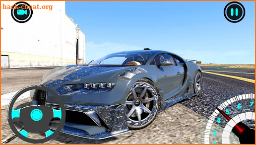 Driving Bugatti Chiron - Speed & Drag Race screenshot