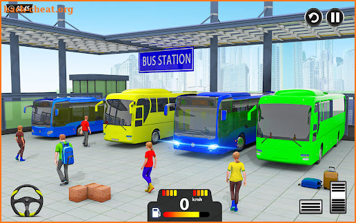 Driving Bus Simulator Games 3D screenshot