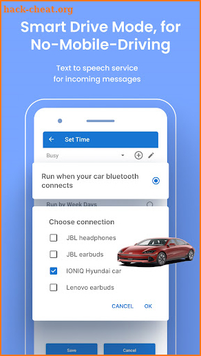 Driving - Calls Auto Reply App screenshot