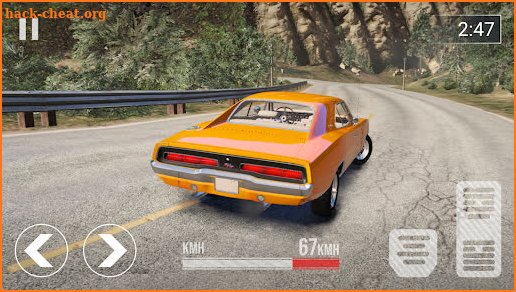Driving City Charger 1970 Race screenshot