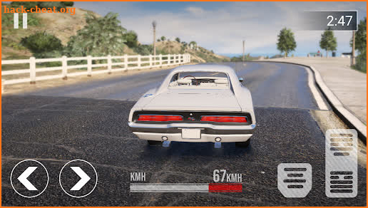 Driving City Charger 1970 Race screenshot